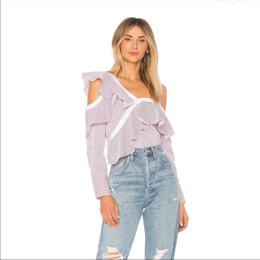 Endless Rose One Shoulder Top